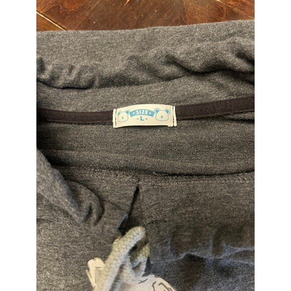 Asian Fluffy Hair Teddy‎ Bear Graphic Sweatshirt - Picture 5 of 7